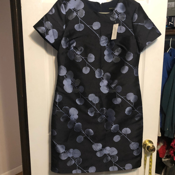 NWT Banana Republic Navy Shift Dress Size 6 - Picture 3 of 7